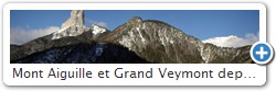 Mont Aiguille et Grand Veymont depuis le col de Papavet