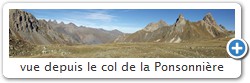 vue depuis le col de la Ponsonni�re