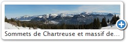 Sommets de Chartreuse et massif de Belledonne