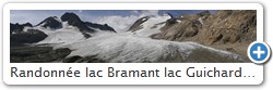 Randonnée lac Bramant lac Guichard glacier Saint-Sorlin