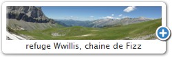 refuge Willis, chaine de Fizz