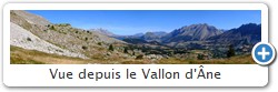 Vue depuis le Vallon d'ne