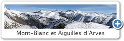 Mont-Blanc et Aiguilles d'Arves