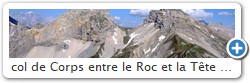 col de Corps entre le Roc et la Tte de Garnesier