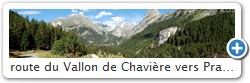 route du Vallon de Chavire vers Pralognan