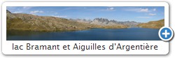 lac Bramant et Aiguilles d'Argentire