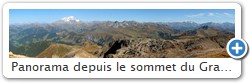 Panorama depuis le sommet du Grand-Mont