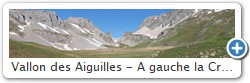 Vallon des Aiguilles - A gauche la Crte du Vallon