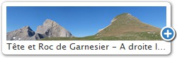 Tte et Roc de Garnesier - A droite leet Haut-Bouffet