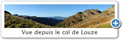 Vue depuis le col de Louze