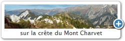 sur la crte du Mont Charvet