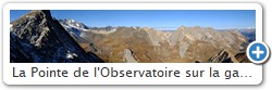 La Pointe de l'Observatoire sur la gauche