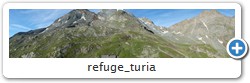 refuge du Turia devant le Mont Turia