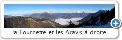 la Tournette et les Aravis  droite